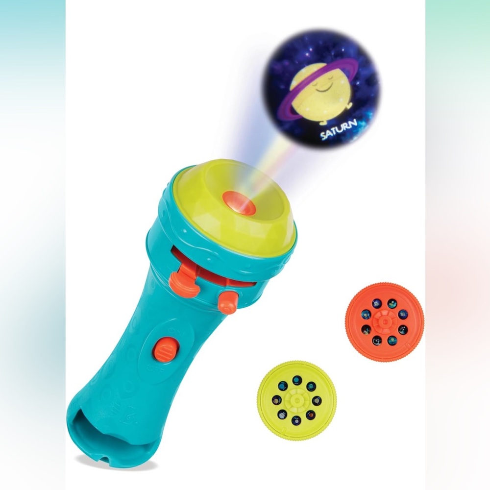 NWT Projector Night-Time for Toddler Flashlight Light Me to The Moon